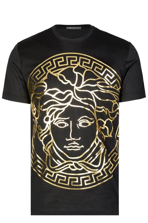 fake medusa versace jeans couture shirt|versace baroque t shirt.